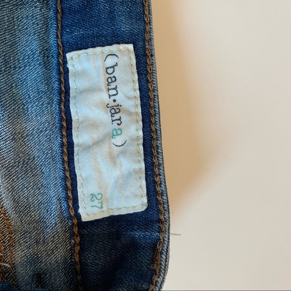 Boutique High Waisted Cutoff Skinny Jeans, 27 - Picture 5 of 7